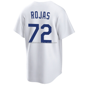 Maillots de baseball cousus en gros 2026 Mookie Betts Yoshinobu Yamamoto Clayton Kershaw Kyle Tucker 34 <span class=keywords><strong>Valenzuela</strong></span> 42 Robinson - Product Image 5