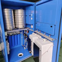 Máquina Expendedora de Agua Pura Operada con Monedas, Nueva, de Fábrica China, 220v, con Bomba como Componente Principal