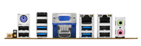 Ports d'E/S riches de carte mère Miniu-ITX industrielle de haute qualité, jeu de puces H610 12/13/14e génération Corei3/i5/i7/i9 DesktopCpu,LGA1700