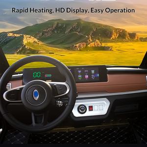 Camionnette électrique à quatre roues, robuste, à bas prix, avec deux portes et deux sièges, adaptée au transport urbain - Product Image 4