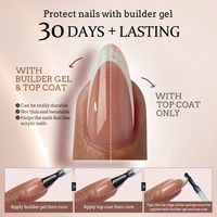 BTARTBOX XCOATTIPS Faux Ongles en Gros pour Salon, Qualité Supérieure, Formes Carrée, Amande, French Manucure, Gel Souple, Couverture Complète, à Presser