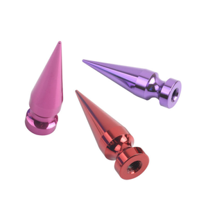 Remaches con Puntas para Ropa Estilo Rock, Remaches Punk Lavables, Rojos, con Base de Tornillo y Extremos Cerrados, Venta al Por Mayor - Product Image 1