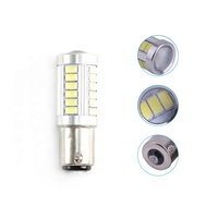 Feux de signalisation LED RCJ super lumineux 6W 1157 BAY15D, compatibles avec tous les véhicules