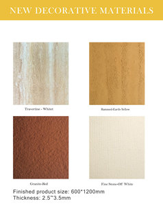 Pannelli flessibili in pietra morbida <span class=keywords><strong>ardesia</strong></span> <span class=keywords><strong>rivestimento</strong></span> <span class=keywords><strong>esterno</strong></span> traspirante con superficie antiscivolo - Product Image 2