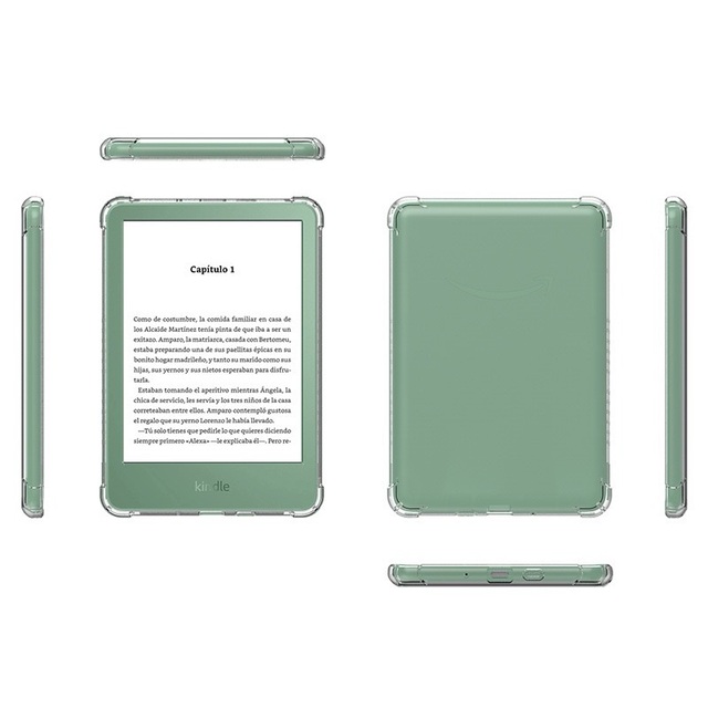 2025 Wholesale Clear Back Cover for Kindle Paperwhite 12th Gen Soft TPU Anti Yellow Shockproof Kindle 6 Inch case