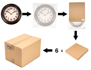Horloge murale bordeaux 18 pouces, luxe, rouge vin, bordure dorée perlée, cadran carte du monde ancien, mouvement silencieux à quartz, rétro, ronde, Reloj De Pared - Product Image 6