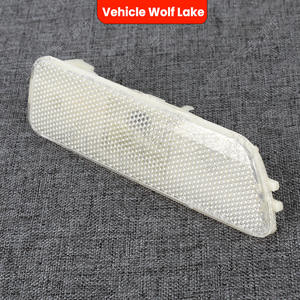 แผ่นสะท้อนแสงกันชนหน้ารถยนต์ Wolf Lake สำหรับ Volkswagen Jetta Mk4 1999-2006 ไฟข้างสีขาว วัสดุ ABS - Product Image 2