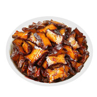 Harga Pabrik Qingzhen 260g Label Pribadi OEM Pengganti Daging Nabati Tinggi Protein Tahu Asap Kering Alami Berbahan Dasar Kedelai