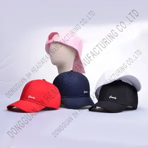 Hoge Kwaliteit Katoen Verstelbare 6 Panel Gorras Casquette Custom Borduurwerk Logo Baseball Caps Hoeden