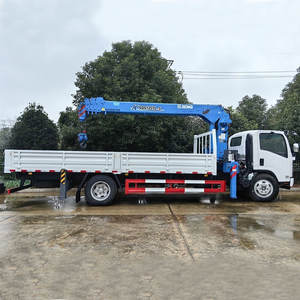 מנופים רכבים ניידים חדשים ISUZU 5 טון משאית מנוף רכוב הידראולי - Product Image 2