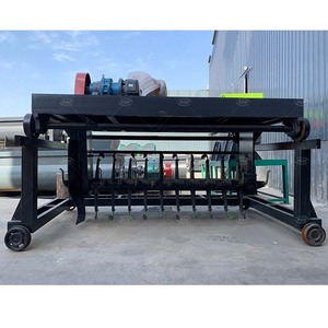 เครื่องทํา<span class=keywords><strong>ปุ๋ย</strong></span>หมัก<span class=keywords><strong>อินทรีย์</strong></span>โฮมเมดม้าวัวไก่มูลหมักเทอร์เนอร์ขาย - Product Image 1