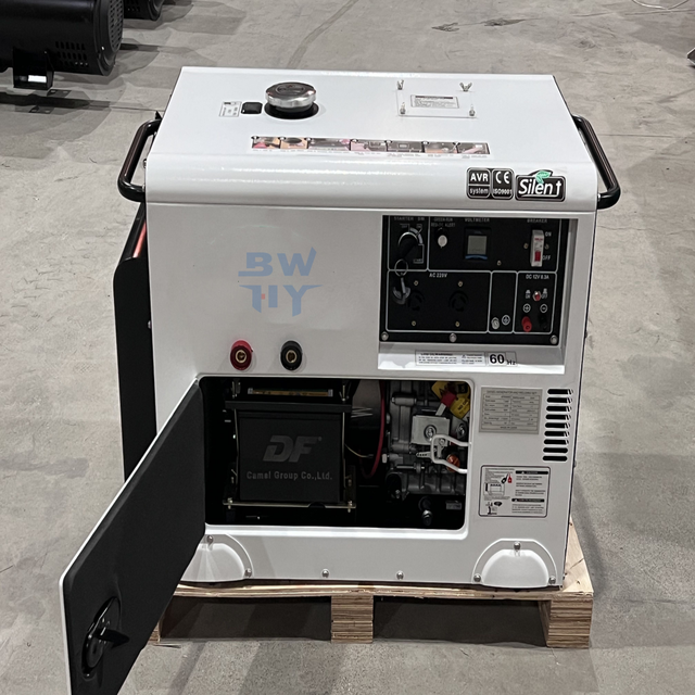 5KW-18KW Silent Diesel Generator 50Hz/60Hz 220V/380V Optional ATS for Commercial & Home Use, Customization Supported