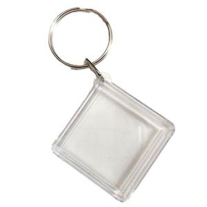 Yeni Karikatür Şeffaf Fotoğraf Çerçevesi Anahtarlık Fotoğraf Kolye Kedi Kelebek Şeklinde Anahtarlık Akrilik - Product Image 1