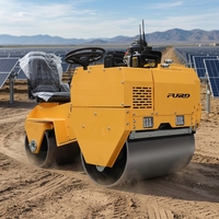 Compacteur vibrant à double tambour de 700 kg avec prix avantageux