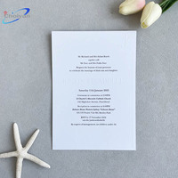 Boîte de luxe pour cartes, invitation personnalisée pour mariage