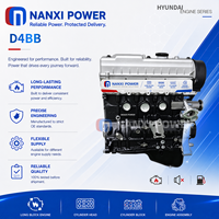 Motore Diesel D4BB 2.6L Nuovo di Zecca per Hyundai Galloper Starex H1 H100 Long Block