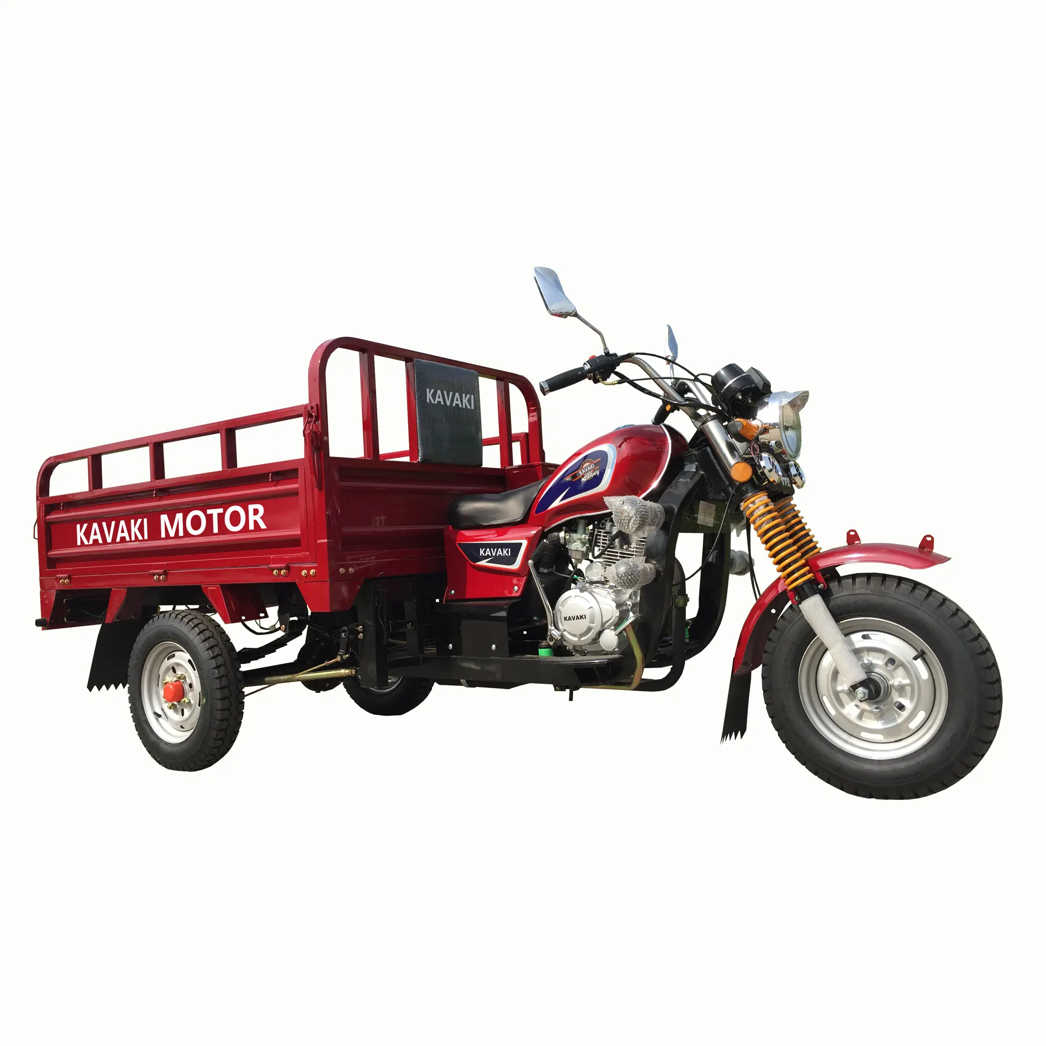 Fabbrica della cina kavaki 150cc 200cc triciclo raffreddato ad aria motore a benzina tre ruote scooter cargo tricicli produttori