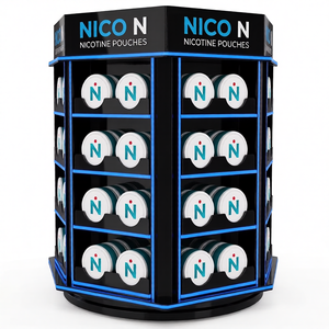 Espositore Girevole Personalizzato <span class=keywords><strong>in</strong></span> Acrilico per Bustine di Nicotina, per Snus e Bustine di Nicotina, per Negozi di Articoli per Fumatori - Product Image 6