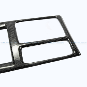 Cubierta de Panel de Cambio de Marchas de Fibra de Carbono Real para Mitsubishi Lancer Evolution X EVO 10 CZ4A 2008-2016, Acabado Interior de la Consola - Product Image 3