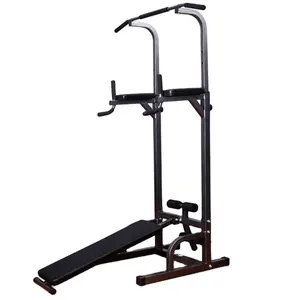 Heiß verkaufte Fitness geräte Home Multi Fitness-Trainings geräte Chin Up Station mit Rücken brett