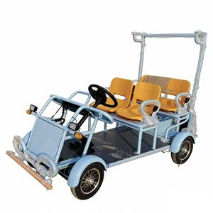 Carros Turísticos Eléctricos de Estilo Vintage Personalizables de la Marca HKBG, con Más de 8 Asientos, Batería de Plomo-Ácido, Faros LED, 50-70 km de Autonomía - Product Image 3