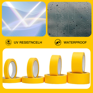 Ruban <span class=keywords><strong>de</strong></span> masquage en crêpe antidérapant à surface texturée pour la protection des marchepieds, les tâches <span class=keywords><strong>de</strong></span> marquage <span class=keywords><strong>de</strong></span> sécurité et la sécurité sur le lieu <span class=keywords><strong>de</strong></span> travail - Product Image 1