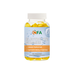 Custom Logo Electrolyte Gummies Mineral <b>Supplements</b> Boost Sports Performance Enhance Muscle Function Hydrating Gummy - Product Image 1