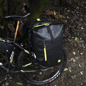 <span class=keywords><strong>Sac</strong></span> de selle de vélo imperméable Rhinowalk 25L, <span class=keywords><strong>sac</strong></span> de vélo de route <span class=keywords><strong>urbain</strong></span> de grande taille, <span class=keywords><strong>sac</strong></span> de porte-bagages arrière pour VTT - Product Image 2