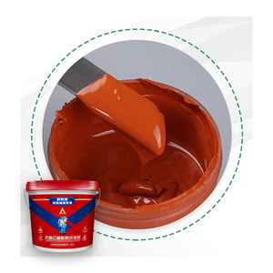 Grondaia in Gomma Rossa Altamente Elastica <span class=keywords><strong>per</strong></span> Tetti, Vernice Impermeabilizzante <span class=keywords><strong>per</strong></span> Uso Edile - Product Image 3