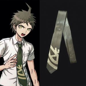 Cravate Anime Super Danganronpa, Cravate <span class=keywords><strong>Dangan</strong></span> Ronpa Hinata Hajime, Cravate de Cosplay, Cravate Personnalisée, Cadeau d'Anniversaire - Product Image 1