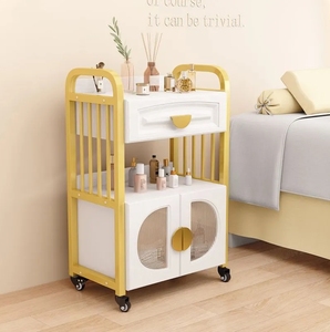 High-quality Classic Best-selling High-end Beauty Salon Special <b>Trolley</b> Manicure Shelf <b>Tools</b> <b>Trolley</b> Hairdressing Rack - Product Image 1