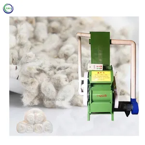 Automatic Cotton Hulling And Cleaning Machine Cotton Seed Removing Separating Machine Cotton Ginning Machinery Price