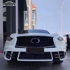 Offre Spéciale personnalisé voiture pare-chocs mise <span class=keywords><strong>à</strong></span> niveau Larte Style pare-chocs avant pare-chocs arrière ABS matériel pour <span class=keywords><strong>Infiniti</strong></span> FX35 FX37 FX50 <span class=keywords><strong>QX70</strong></span> 2013 2015 - Product Image 2
