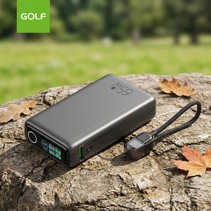 Banques d'alimentation <span class=keywords><strong>mini</strong></span> 65W à charge rapide avec écran TFT, <span class=keywords><strong>prix</strong></span> de gros, logo personnalisé, avec câble, OEM, 10000mAh, pour ordinateur portable - Product Image 1