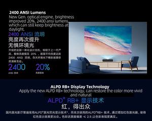 Nuevo Proyector Láser Triple RGB <span class=keywords><strong>Mi</strong></span> Full UST con WiFi Dual 5G, 1920x1080p Full HD, Ultra Corta Distancia, Proyector <span class=keywords><strong>Max</strong></span> - Product Image 5