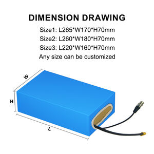Индивидуальная 18650 21700 36V 48V 52V 60V 72V 20Ah 30Ah 40Ah литий-ионный Аккумулятор AKKU для электрического скутера велосипеда - Product Image 2