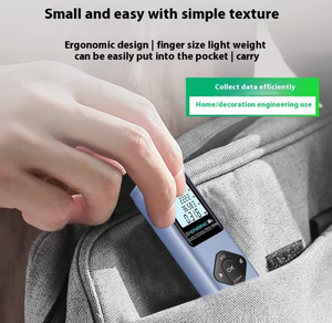 Thước đo băng kỹ thuật số với Laser 3 trong 1 Máy Đo Laser khoảng cách có thể sạc lại màu tím 40m cầm tay cầm tay chính xác cao - Product Image 3