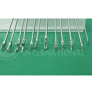 Ensemble de 12 pinces arthroscopiques en acier inoxydable, instruments chirurgicaux réutilisables avec embouts variés - Product Image 2