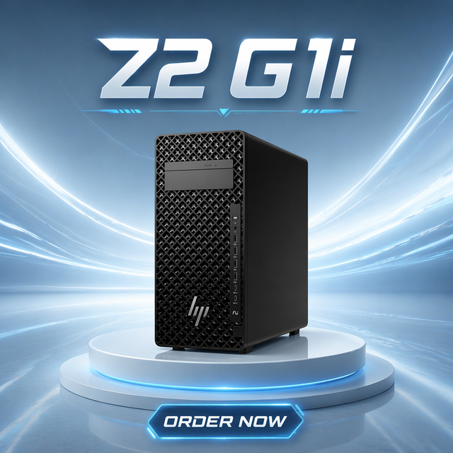 Z2 G1i Enterprise-level Design Desktop Computer Workstation with 14th Gen Processor DDR5 RAM M.2 SSD 3-Year Warranty Max 4 Users