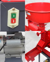 Moulin à rouleaux de riz et de maïs combiné, Machine à éplucher et à broyer le maïs, le riz et les épices, Machine à fraiser