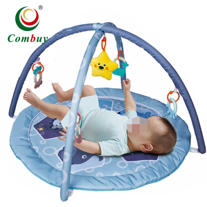 Ensemble de jouets éducatifs et sportifs en coton doux, dessin animé, activité, 6 mois+, tapis de jeu pour bébé - Product Image 1