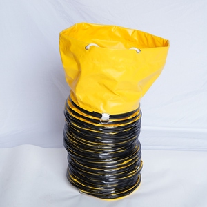 8 inch ống dẫn không khí phẳng PVC Ống linh hoạt điều hòa không khí PVC nhựa ống thẳng - Product Image 5