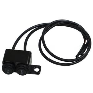 Pièces de moto, support de rétroviseur de moto en alliage d'aluminium, interrupteur double trois positions, interrupteur de puissance pour phare et projecteur, faisceau bas/loin - Product Image 1