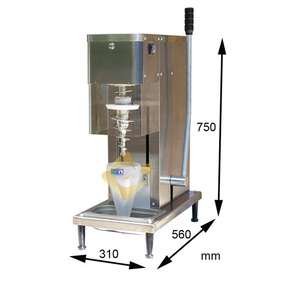 <span class=keywords><strong>Mini</strong></span> mélangeur de crème glacée de yaourt glacé de tourbillon de machine à crème glacée de 750W/vrai mélangeur de crème glacée de tourbillon de fruit mélangeur de yaourt - Product Image 6
