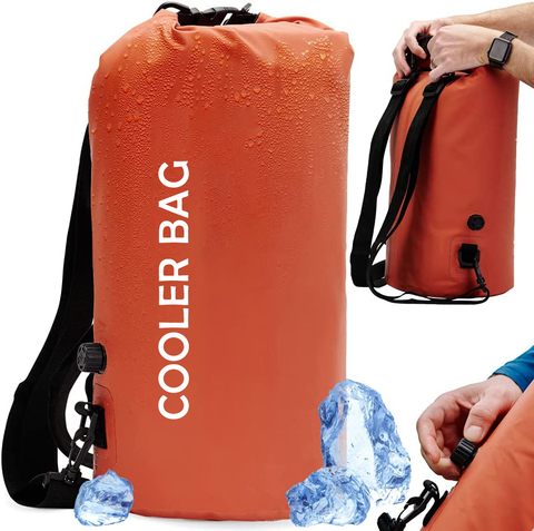 Camping Outdoor Hot Selling Soft Cooler Portable Flat Folding Cooler Bag Flexible Customization Insulated Soft Cooler Bag