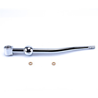 Tuas Persneling Aluminium Double Bend Short Throw Adjustable Anti Karat dengan Washer Tembaga untuk Mobil Civic Integra