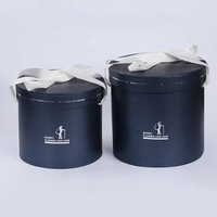 Boîte d'emballage personnalisée pour cadeau Carton papier vêtement imprimé Cadeaux Carton emballage souvenir personnalisé avec boîtes à fleurs rondes