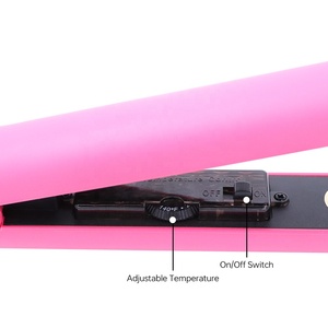 Hot Sale Turmalin Werkzeug Zahn Power Cord Titan Flacheisen Custom Hot Tools für Haare - Product Image 5