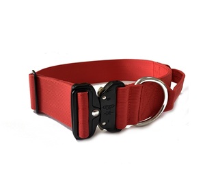 Collar de Nailon de <span class=keywords><strong>2</strong></span> Pulgadas para Perro con Mango Controlable, Diseño Clásico y Moderno, Hebilla de Metal y Cintas - Product Image 5