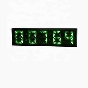 <span class=keywords><strong>Chronomètre</strong></span> <span class=keywords><strong>programmable</strong></span> à LED grand format Jhering de 5 pouces, à une seule face, pour marathon, entraînement de course - Product Image 5